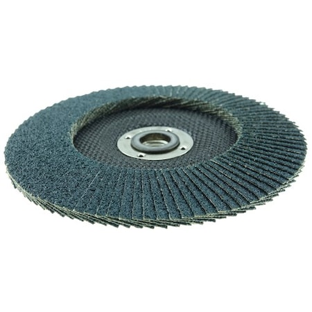 Weiler 7" Abrasive Flap Disc, Conical (TY29), 36Z, 5/8"-11 UNC 31367